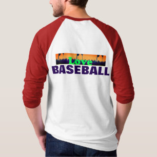 I kärlek Baseball med medlidande den senaste Rolig T Shirt