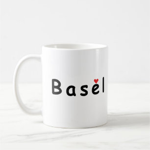 I kärlek Basel Kaffemugg