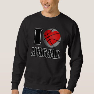 I kärlek Basketball T-shirt Sweatshirt