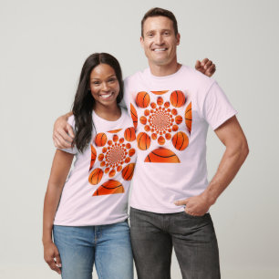I Kärlek Basketball: The Game of Champions Art Pri T-shirt