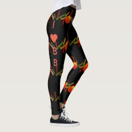 I Kärlek Basketball the Game of Champions Leggings