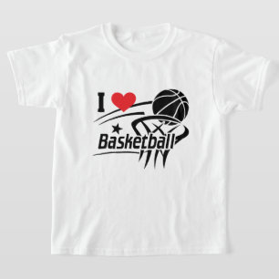 I Kärlek basketboll Tröja
