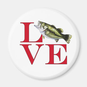 I Kärlek Bass Magnet