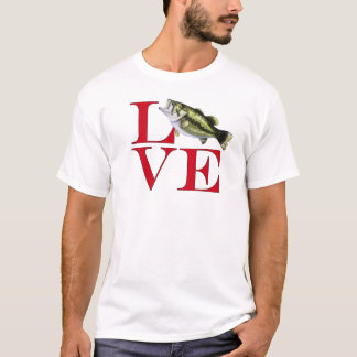 I Kärlek Bass T Shirt