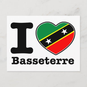 I kärlek Basseterre Vykort