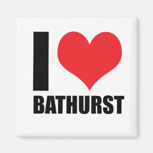 I kärlek Bathurst Magnet