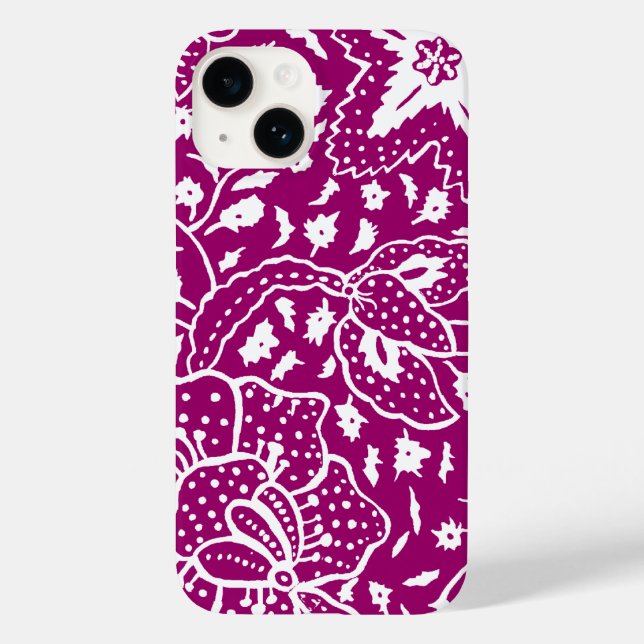 I kärlek Batik iphone case (Baksida)