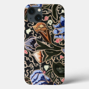 I kärlek Batik iphone case