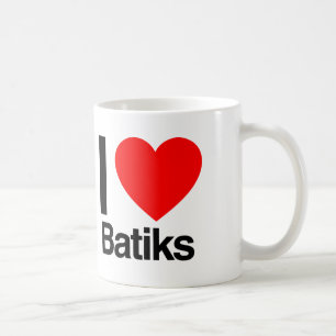 i kärlek batiks kaffemugg