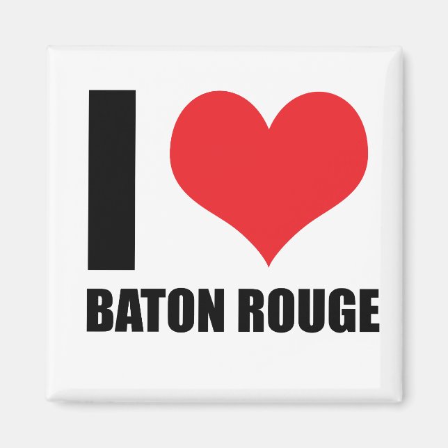 I kärlek Baton Rouge Magnet (Framsidan)
