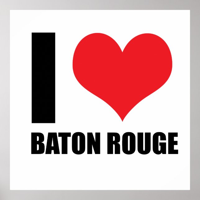 I kärlek Baton Rouge Poster (Framsidan)