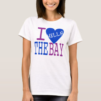 I Kärlek Bay (färsk blått) Tee Shirt