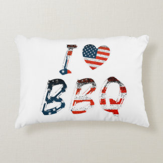 I Kärlek BBQ, American Patriotic Prydnadskudde
