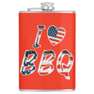 I kärlek BBQ, amerikansk patriotisk Fickplunta
