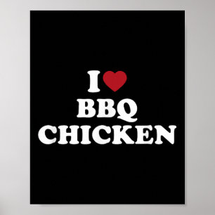 I Kärlek Bbq Chicken, Heart Bbq Chicken Poster