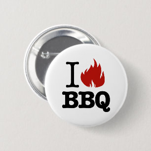 I KÄRLEK BBQ KNAPP