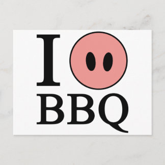 I Kärlek BBQ Vykort