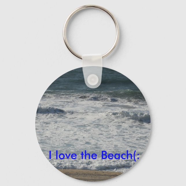 I kärlek: Beach(: Nyckelring (Framsida)