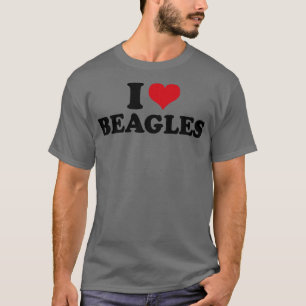 I Kärlek Beagles T Shirt