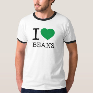 I KÄRLEK BEANS T SHIRT