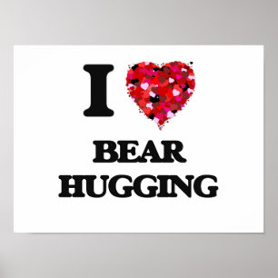 I kärlek Bear Hugger Poster