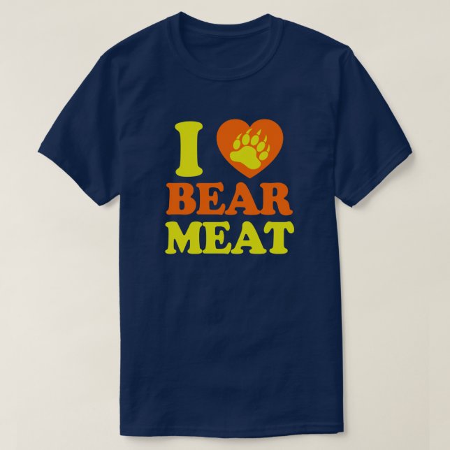 I KÄRLEK BEAR KÖTT. TRÖJA (Design framsida)