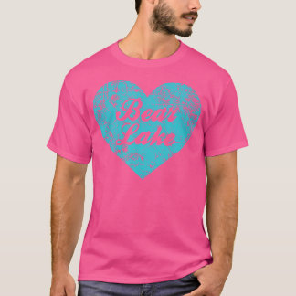 I Kärlek Bear Sjö Shirt Utah Camping Gift T