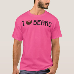 I Kärlek Beard 4 T Shirt