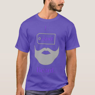 I kärlek Beard 5 T Shirt