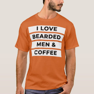 I Kärlek Bearded Manar Coffee T Shirt