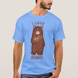 I KÄRLEK BEARS! T SHIRT