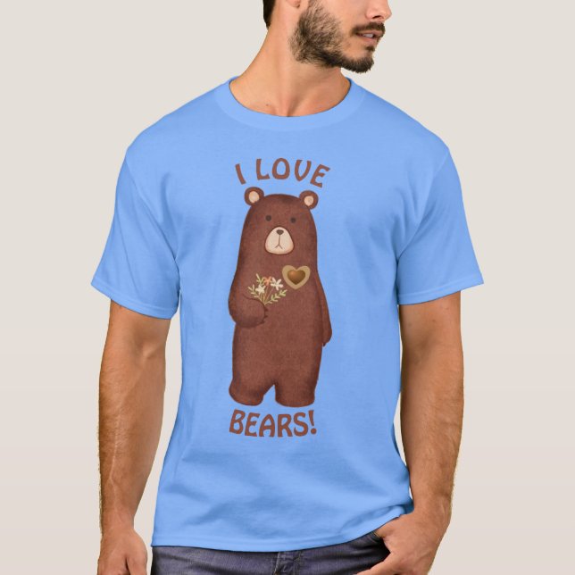 I KÄRLEK BEARS! T SHIRT (Framsida)