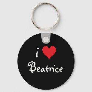I Kärlek Beatrice Nyckelring