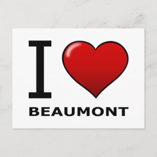 I KÄRLEK BEAUMONT,TX - TEXAS VYKORT