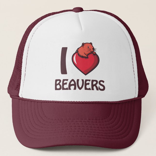 I kärlek Beavers Keps (Framsida)