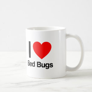 i kärlek bed kryp kaffemugg