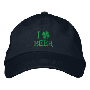 I Kärlek Beer Broderad Keps