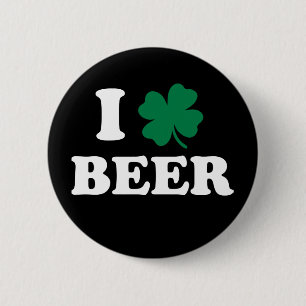 I Kärlek Beer Knapp