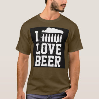 I Kärlek Beer T Shirt