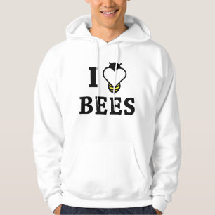 I Kärlek Bees Hoodie