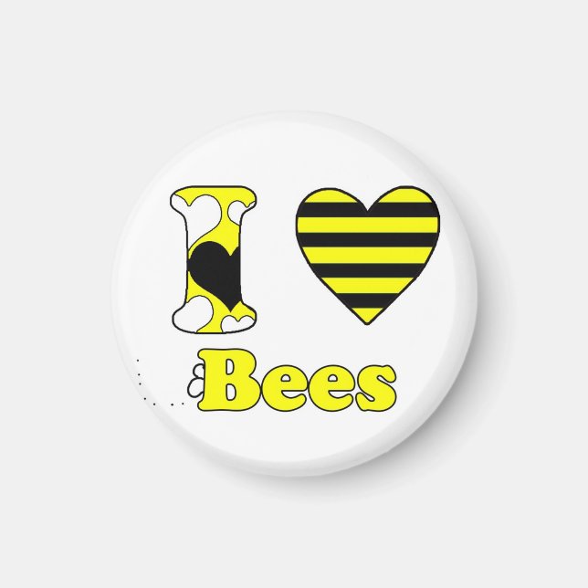 I kärlek Bees Magnet (Framsidan)