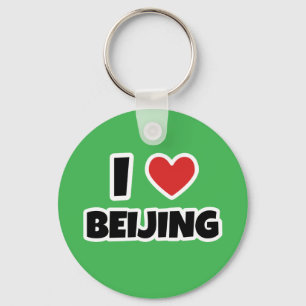 I kärlek Beijing Nyckelring