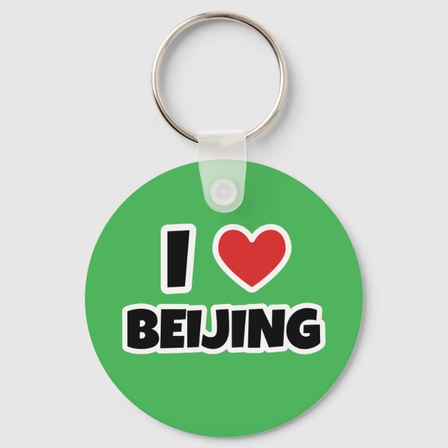 I kärlek Beijing Nyckelring (Framsida)