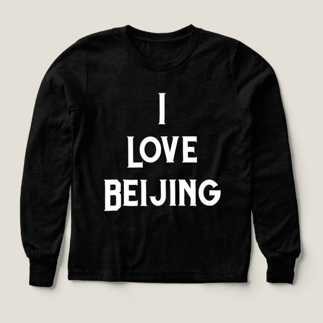 I Kärlek Beijing T Shirt (Design framsida)