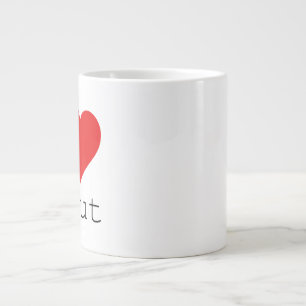 I Kärlek Beirut Jumbo Mugg
