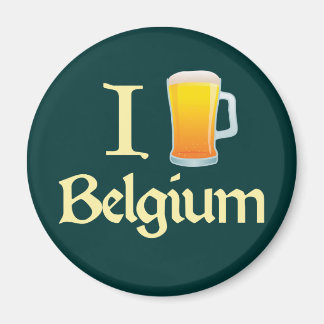 I Kärlek Belgien Magnet