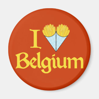 I Kärlek Belgien Magnet