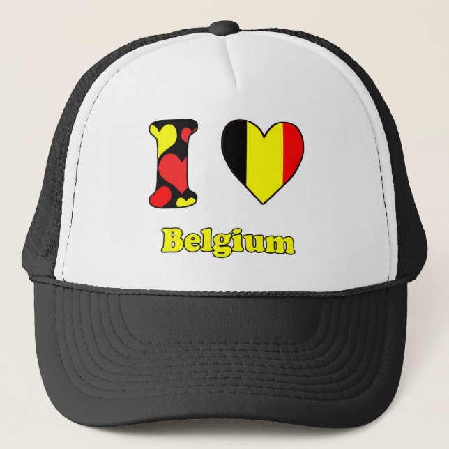 I kärlek Belgiun Keps (Framsida)