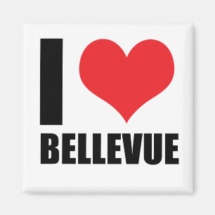 I kärlek Bellevue Magnet