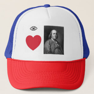 "I Kärlek Ben Franklin" Keps